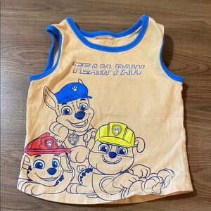 ✨8/$10. Paw Patrol tank top. 2T